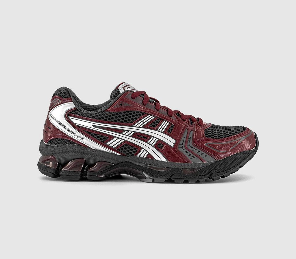 ASICS Gel-Kayano 14 Trainers Obsidian Grey Pure Silver