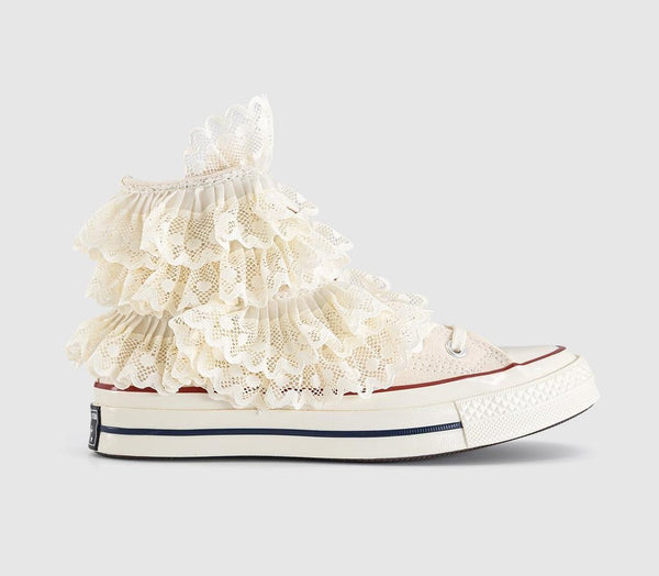 Converse All Star Hi 70s Trainers Egret Crochet Ltd