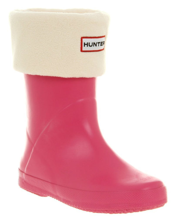 Kids Hunter Welly Socks Cream