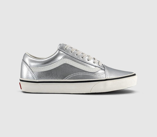 Vans Old Skool Trainers Metallic Silver