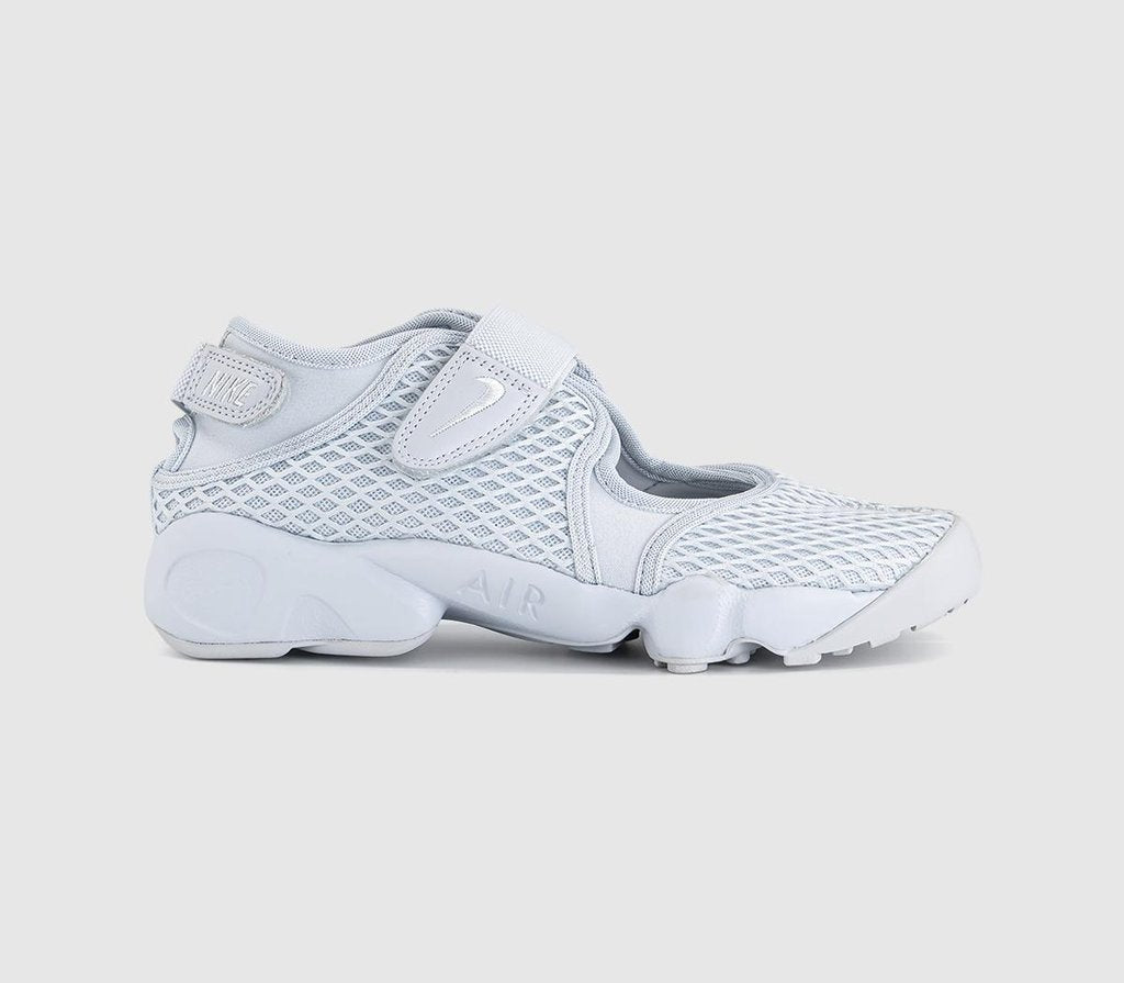 Nike Air Rift Trainers Pure Platinum Pure Platinum Wolf Grey
