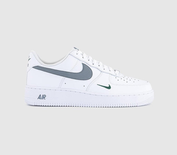 Nike Air Force 1 07 Trainers White Cool Grey Fir Cool Grey
