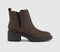 Womens Blowfish Frances Ankle Boot Chocolate