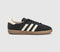 adidas Samba OG Trainers Core Black Cream White Gold Metallic