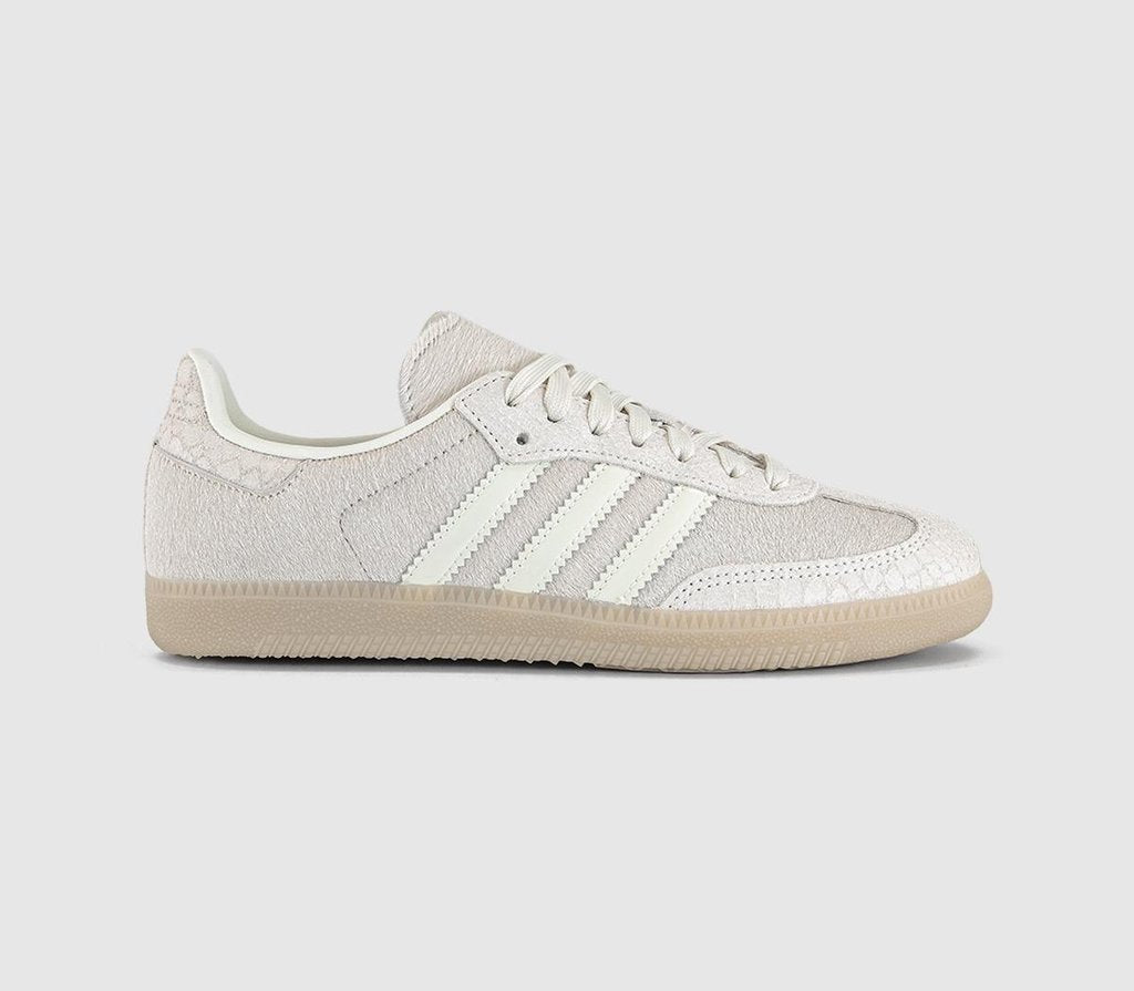 adidas Samba OG Trainers Off White Off White Crystal Linen