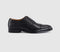 Mens OFFICE Moorfield Toe Cap Oxford Shoe Black Leather