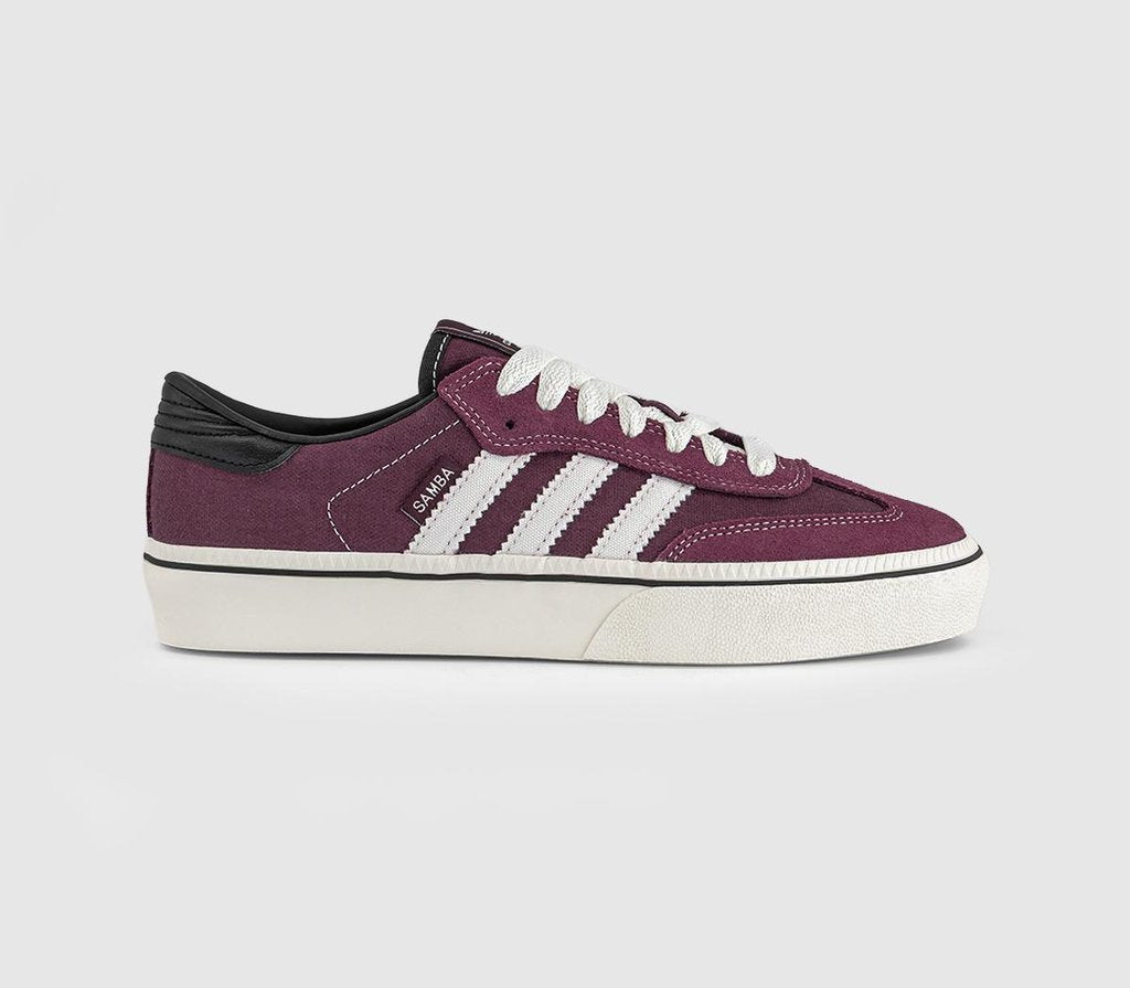 adidas Samba St Trainers Maroon Cloud White Black