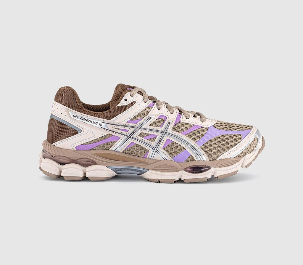 ASICS Gelcumulus 16 Trainers Cinnamon Pure Silver
