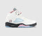 Jordan Air Jordan 5 Retro Trainers White Med Soft Pink Black