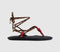 Womens Flowze Flo Twin Sandals Raspberry Brown