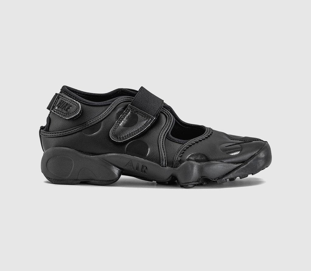 Nike Air Rift Trainers Black Black Polke Dot