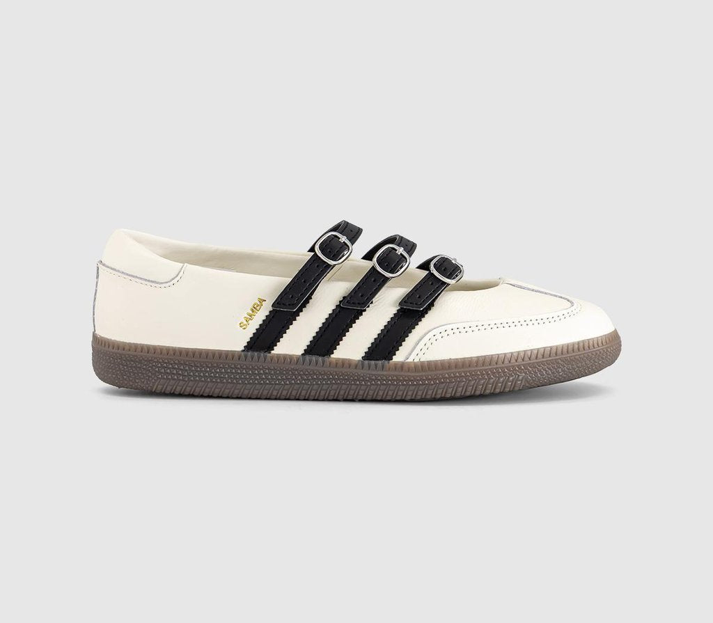 adidas Samba Ballet Shoes Off White Black Gum