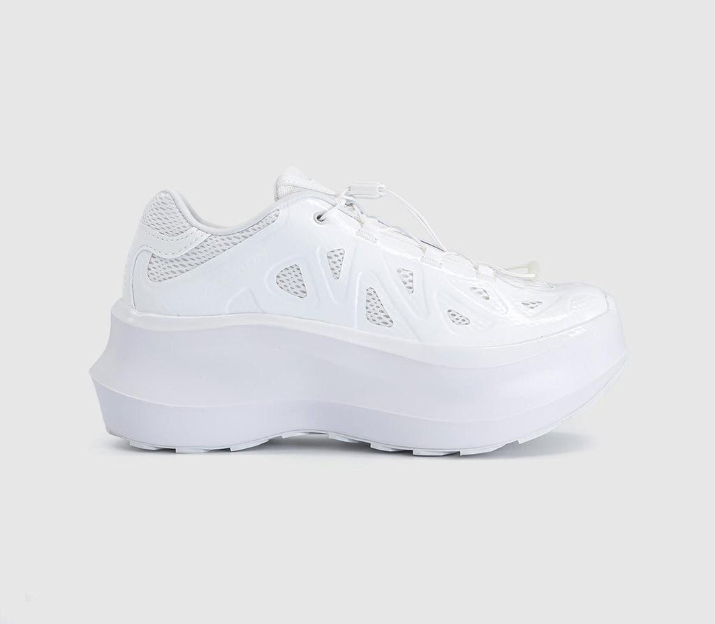 Comme Des Garcons Zomme x Salomon XTWhisper Void Platform Trainers White F