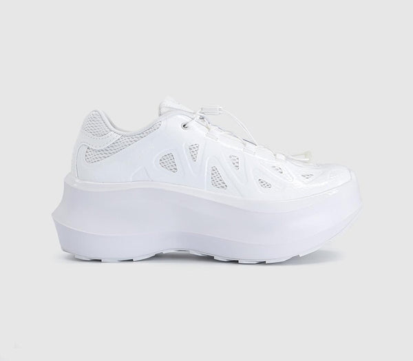 Comme Des Garcons Zomme x Salomon XTWhisper Void Platform Trainers White F