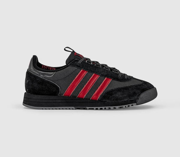 adidas MUFC SL 83 Spzl Trainers Core Black Core Black Silver Metallic