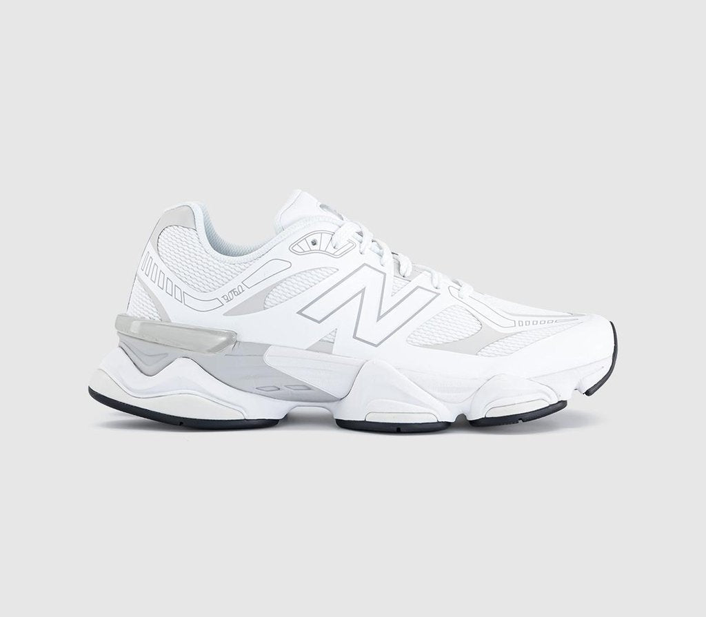 New Balance 9060 Trainers White Grey Matter