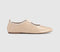 Womens OFFICE Fraser Soft Elastic Mary Jane Ballets Cream