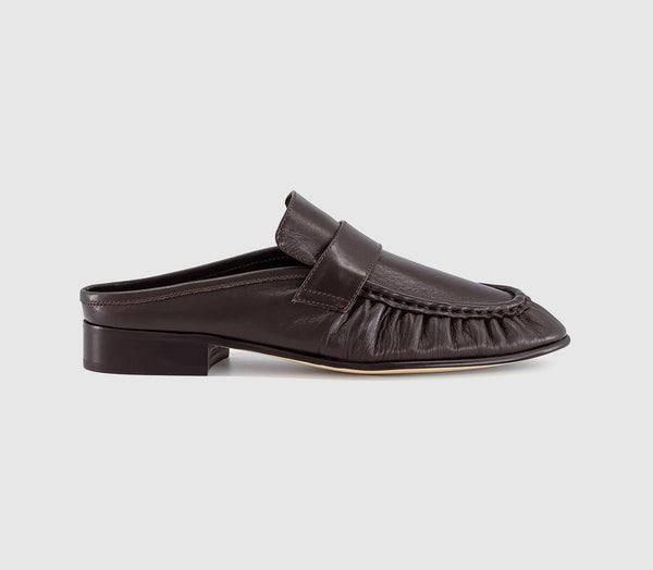 Womens Tony Bianco Glacier Mules Chocolate Venice