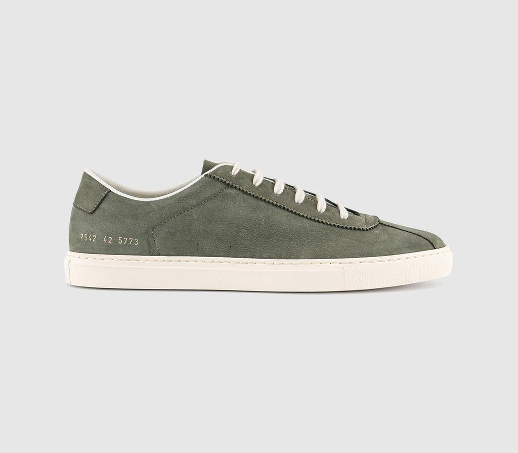 Common Projects Tennis Trainers Army Green