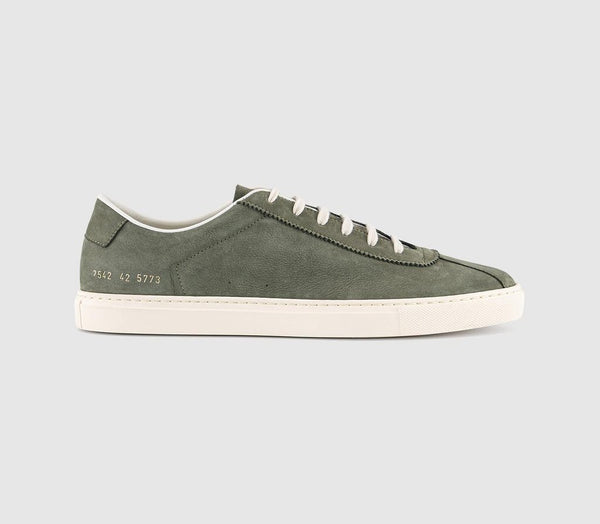 Common Projects Tennis Trainers Army Green