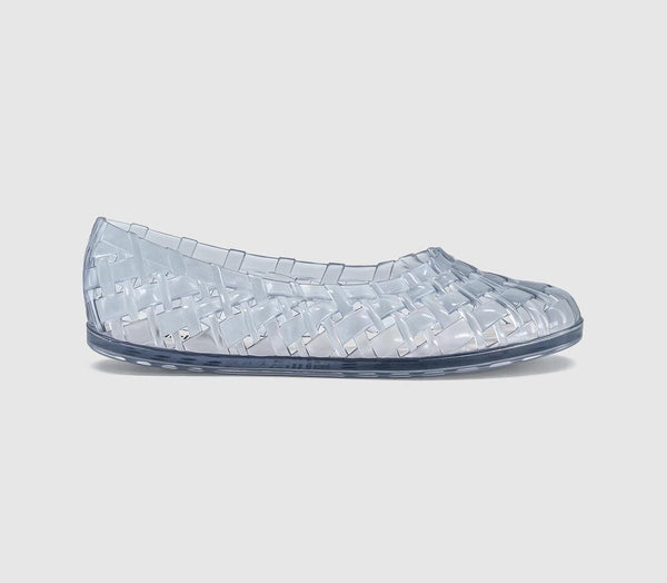 Womens Melissa Possession Ballet Pumps Clear
