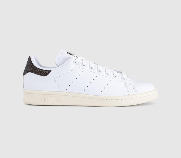 adidas Stan Smith Trainers White Croc Metallic