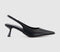 Womens OFFICE Sl Million Slingback Kitten Heel Black