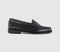 Womens G.H Bass & Co Weejun Penny Weave Loafers Black