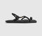 Womens Flowze Flo Square Sandals Black