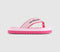 Kids EARTHCHILD Chunky Flip Flops Pink Multi