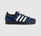 adidas Superstar II Trainers Afa Away Core Black White Lucid Blue
