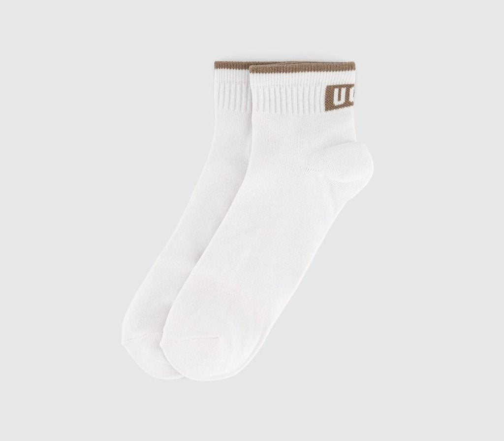 Accessories UGG Polly Ankle Socks White Caribou