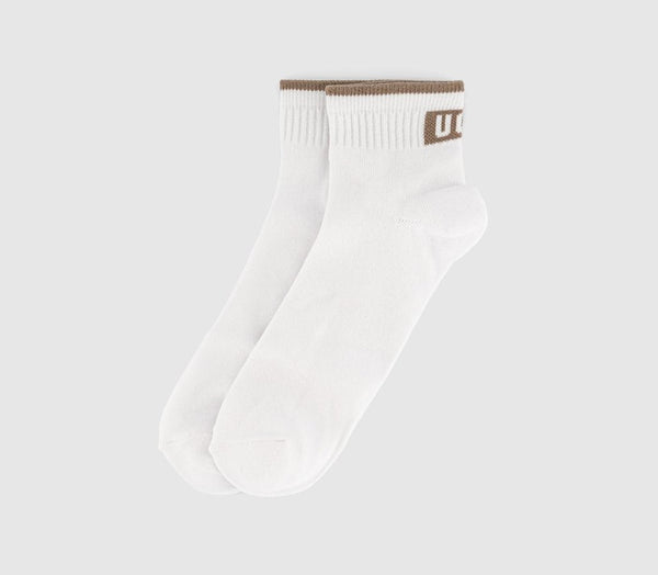 Accessories UGG Polly Ankle Socks White Caribou