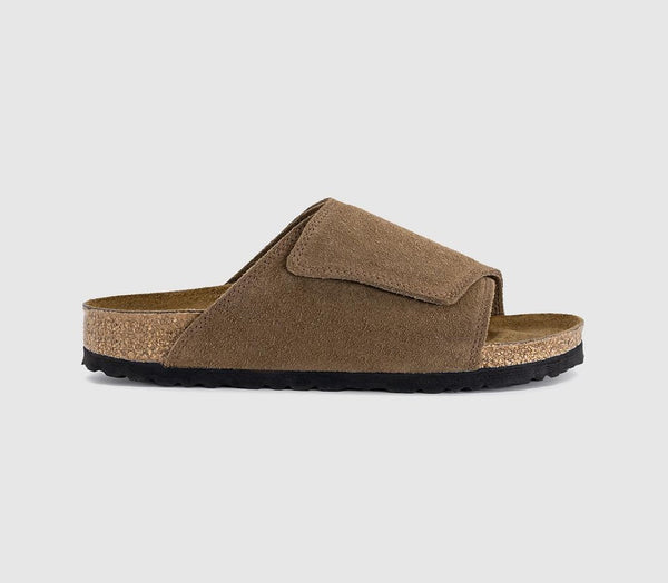 Womens BIRKENSTOCK Solana Slides Dark Tea