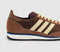 adidas SL 72 Trainers Preloved Brown Almost Yellow Maroon