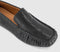 Womens Vagabond Shoemakers Mika Driver Loafers Black Embossed