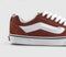 Vans Knu Skool Trainers Rust Bronze