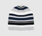 OFFICE Striped Skull Lined Beanie Multi