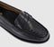 Womens G.H Bass & Co Weejun Penny Weave Loafers Black