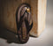 Womens OFFICE Sardinia Hardware Toe Post Sandals Brown