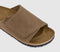 Womens BIRKENSTOCK Solana Slides Dark Tea