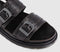 Mens Dr. Martens San Two Strap Men's Sandals Dark Brown Analine Croc