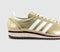 adidas SL72 Trainers Gold Metallic Off White Shadow Red