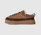 Womens UGG Heritage Lace Up Slippers Chestnut