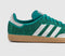 adidas Samba OG Trainers Rhinestone Equipment Green Silver Metallic Gum