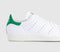 adidas Stan Smith 80S Trainers White White Green
