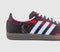 adidas Samba OG Trainers Snake Maroon Blue Dawn Gold Metallic