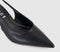Womens OFFICE Sl Million Slingback Kitten Heel Black