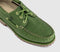 Mens Timberland Authentic 3 Eye Lug Men's Boat Shoes Croc Green