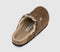Womens BIRKENSTOCK Boston Shearling Clogs Dark Tea